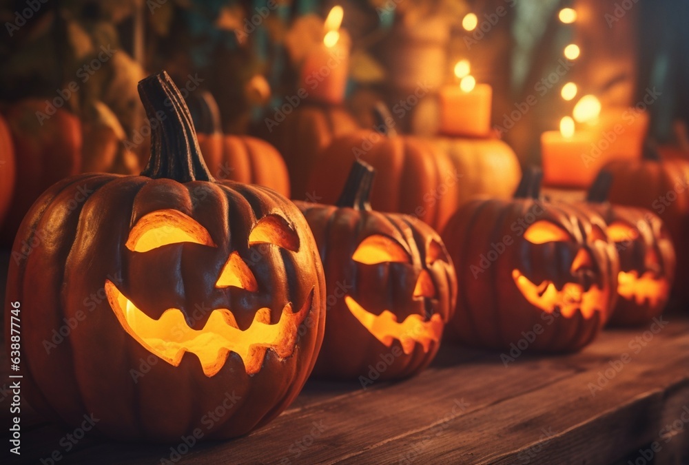 halloween pumpkin and pumpkins
Generative AI