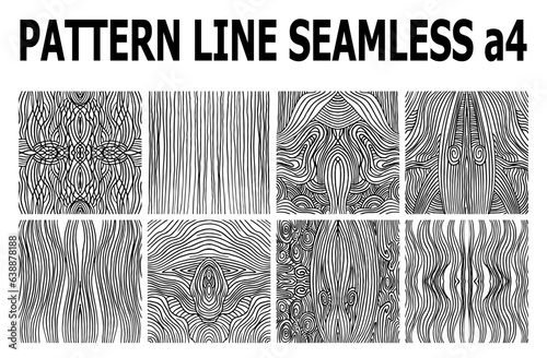 Whimsical Wanderlust Doodles - Seamless Line Pattern.
Immerse yourself in a world of playful wanderlust with this enchanting seamless line pattern design