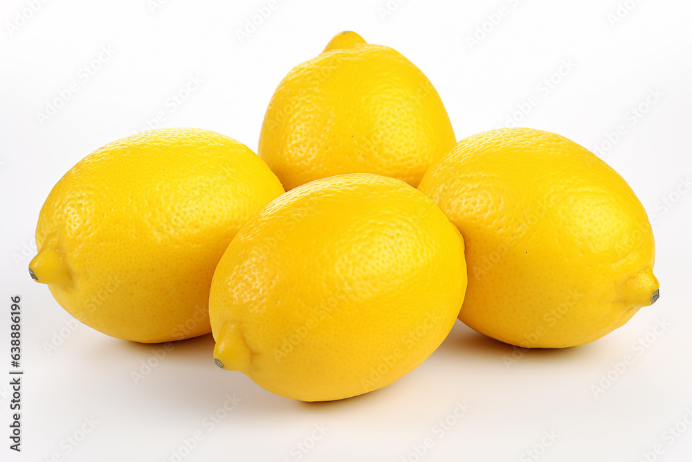 lemons isolated on white background lemons isolated on white background