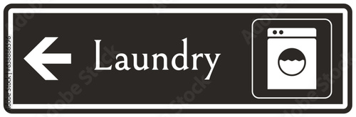 Laundry room sign and labels