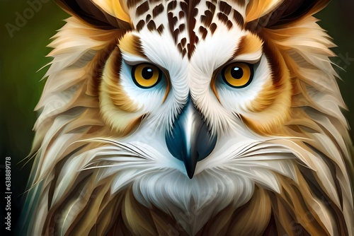 portrait of an owl © Uzair