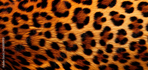 Leopard. Animal print  full frame