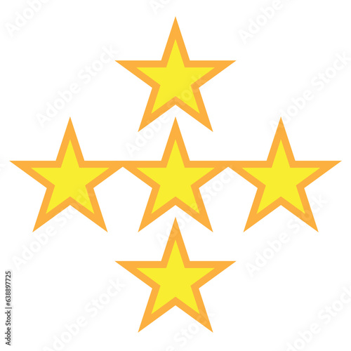 Five stars rating element