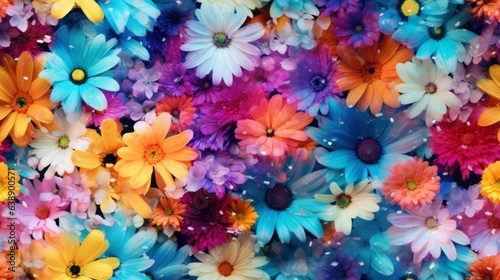 Colorful Sea of Flowers © Jardel Bassi