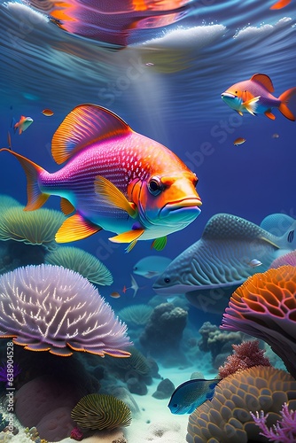 fish in aquarium © Thiago