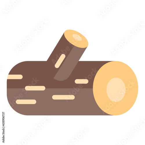  Autumn, Fall, Log, Season, Tree, Wood, lumber Flat Icon