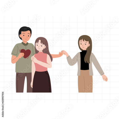 love affair relationship third person cheating set