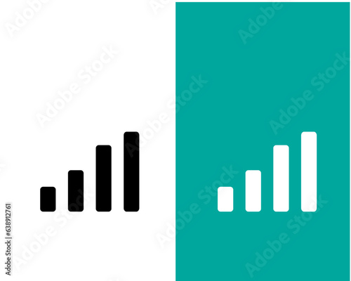 Signal icon vector logo design template illustration