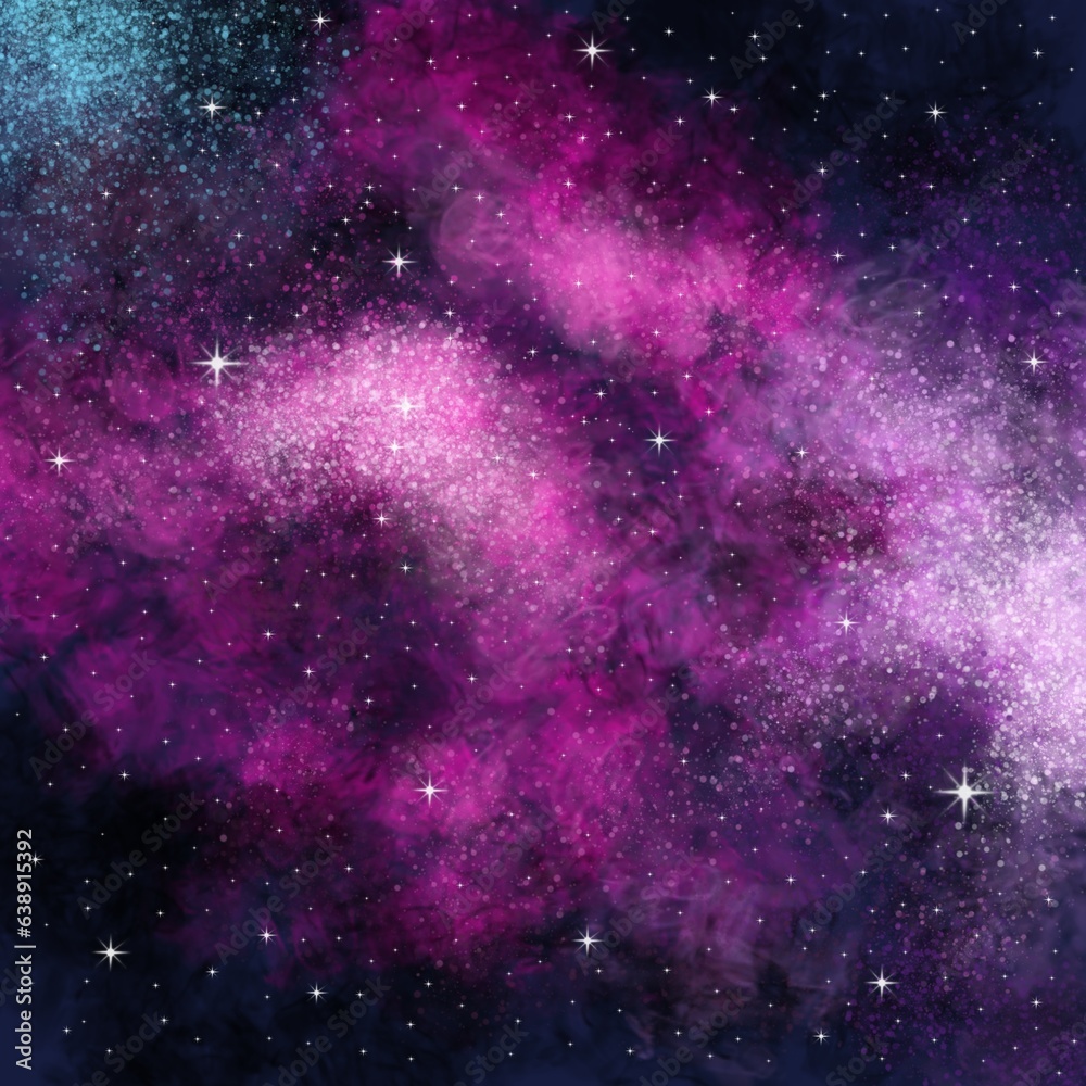 Galaxy Background Digital Paper. Perfect for crafts projects, background, graphic design, cards, social media banners, and more!