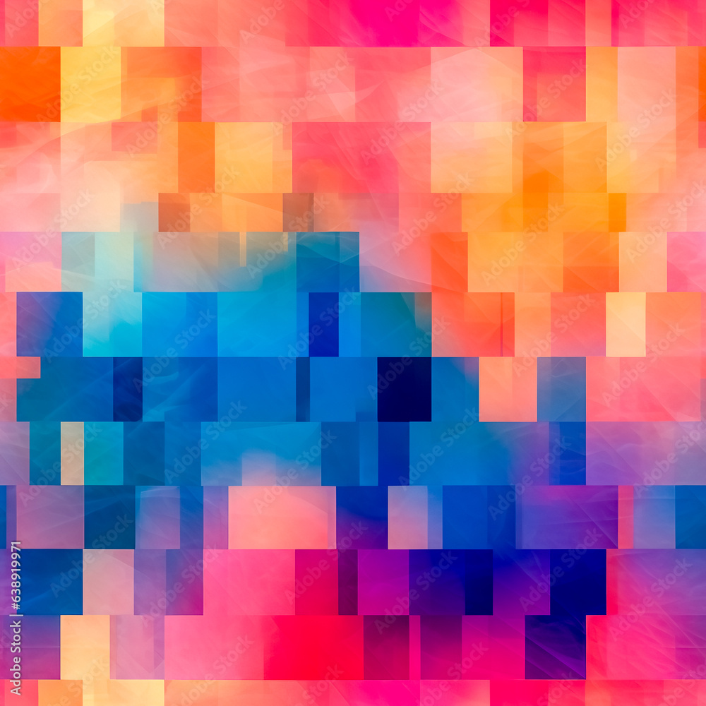 abstract colorful background drawn with watercolor, seamless texture