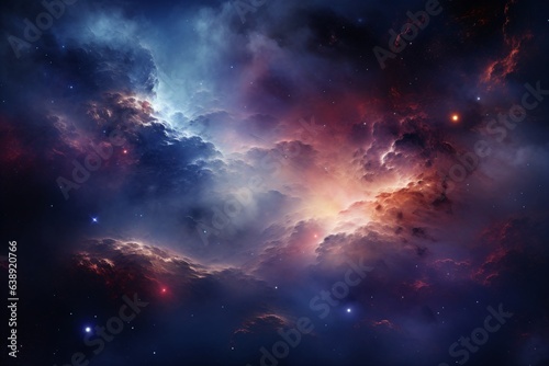 Deep space cosmos photo