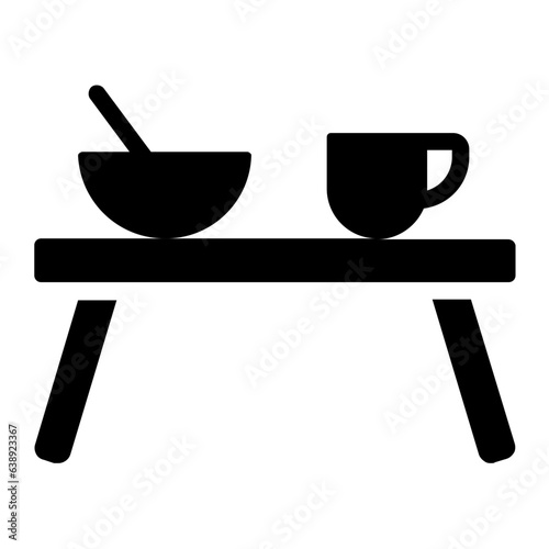 breakfast tray icon