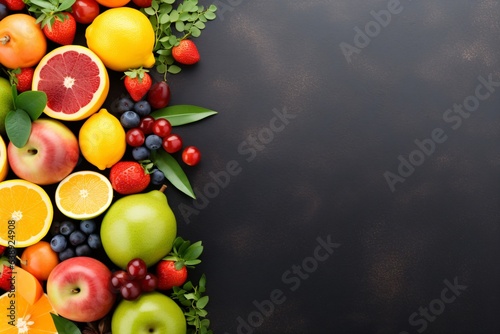 Fruits and salad wallpaper