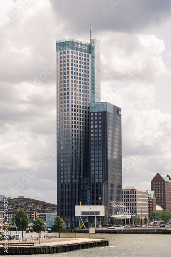 modern skyscrapers in Roterdam, Netherlands