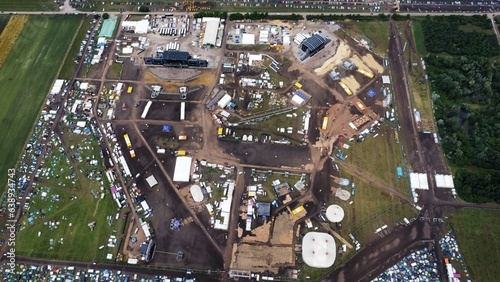 Concert area of the Nova Rock Festival 2023