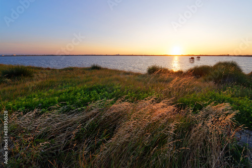 Coastal path of the Pointe du Chay cliffs in Charente-Maritime coast