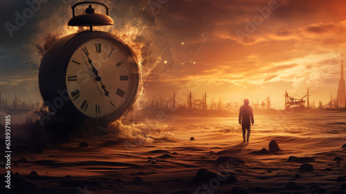 Time is running out concept