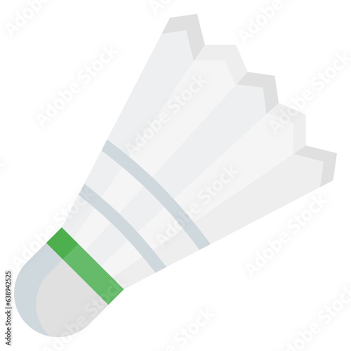  Badminton, Sport, Shuttlecock, olimpiade, Competition,  Icon, Flat style icon vector illustration, Suitable for website, mobile app, print, presentation, infographic and any other project.