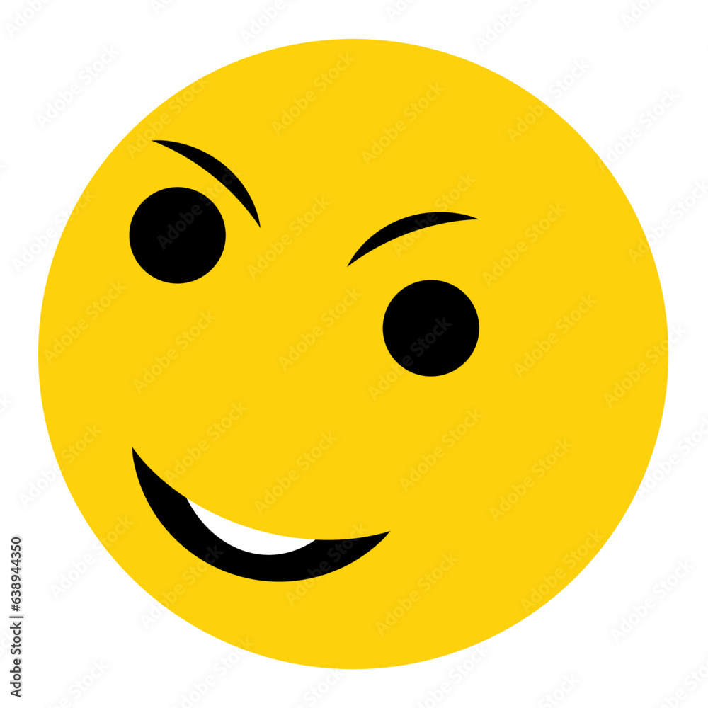 smiley face on white smiley face on white