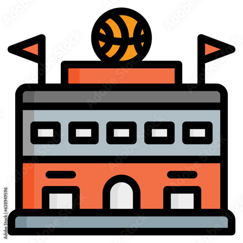 arena, basketball, competition, place, sports, stadium, ball, hoop, basket ball, icon, icons, graphic, design, vector, illustration, sign, symbol, pictogram, background, isolated, element, set, pack, 
