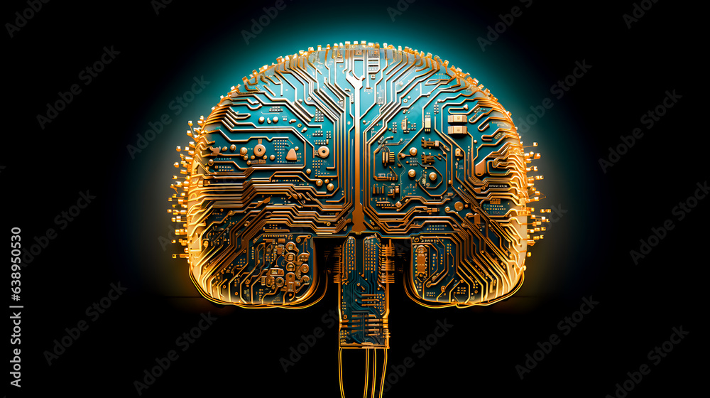 A quantum computer that looks like a brain (generative AI)