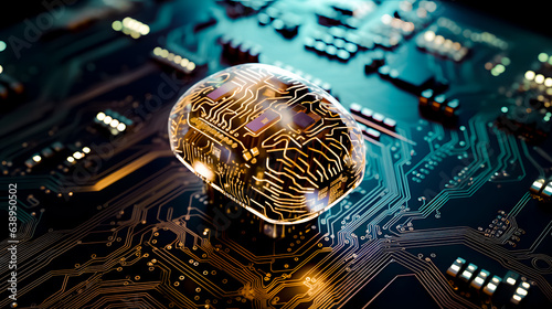 A quantum computer that looks like a brain (generative AI)