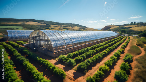 a large greenhouse (Generative AI)