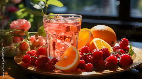 fresh homemade juice (Generative AI)