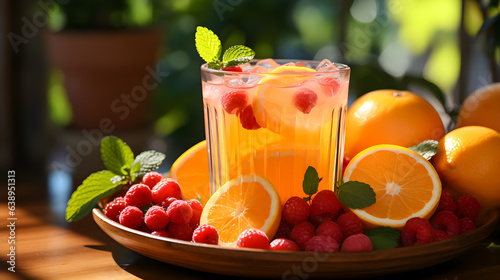 fresh homemade juice (Generative AI)