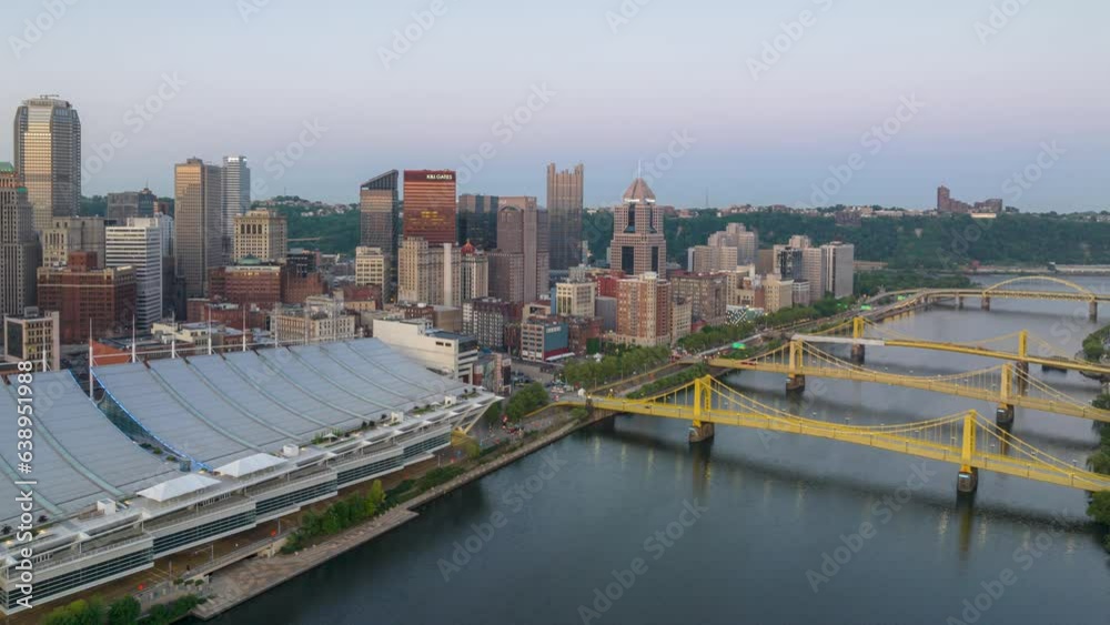 Aerial Hypelrpase over Pittsburgh Aerial Hypelrpase over Pittsburgh