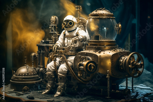 A Steampunk visit to an alien planet