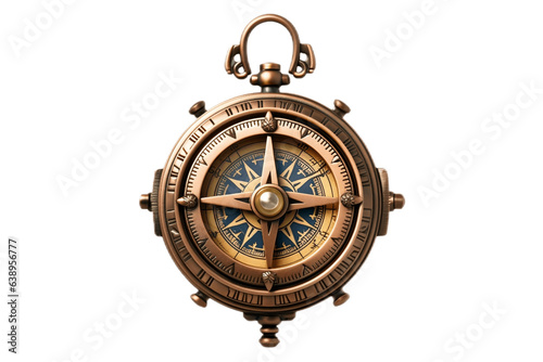Compass on Transparent Background, PNG , Generative Ai