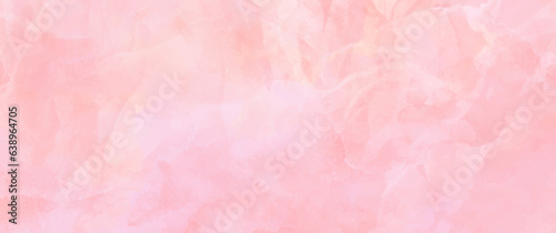 Abstract vector watercolor pink art background. Hand drawn vector texture. Brush stroked painting. Pastel color watercolour background. Glamour template for design. 