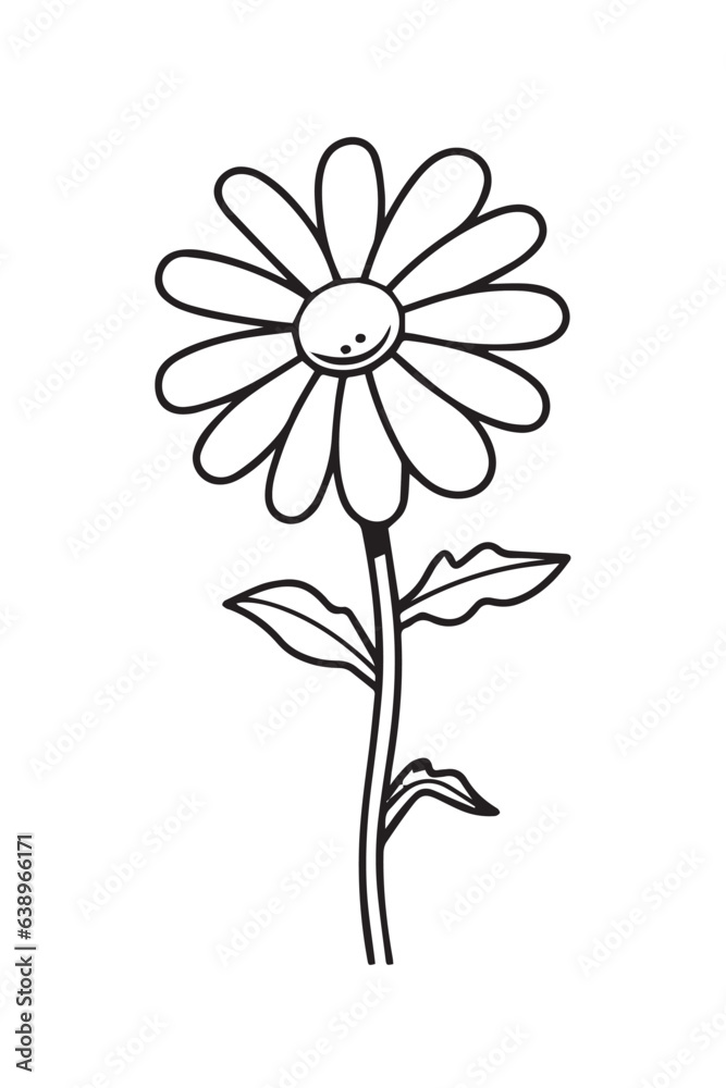 flower coloring page book outline
flower coloring page book outline