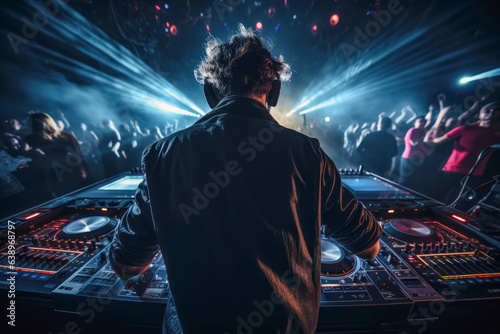  DJ ignites nightclub crowd with electrifying beats