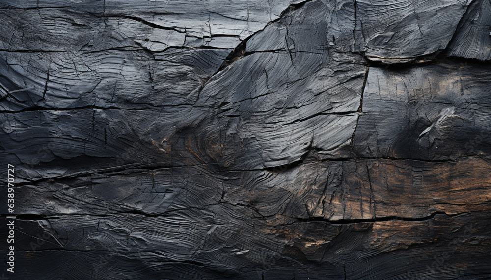 Rustic Elegance - Old Wood Texture Details with Burnt Touches on a Black Textured Background. generative AI, Rustic Elegance - Old Wood Texture Details with Burnt Touches on a Black Textured Background. generative AI,