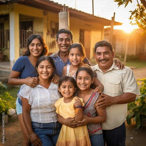 Native Colombian Family People photo