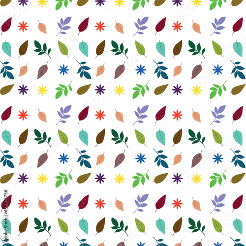 Seamless floral pattern vector illustration. pattern for background or wallpaper.