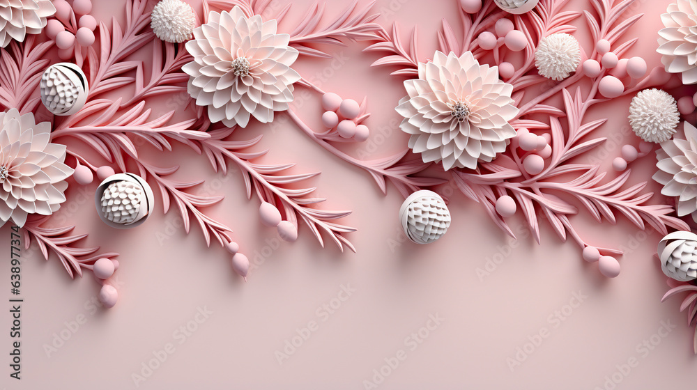 A background adorned with elegant white pine branches evokes a sense of natural charm. White pine branches creating a tranquil and visually appealing wall of texture and beauty. A background adorned with elegant white pine branches evokes a sense of natural charm. White pine branches creating a tranquil and visually appealing wall of texture and beauty.