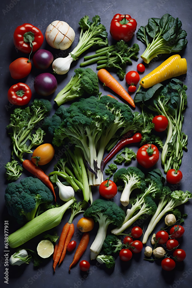 healthy fresh vegetables
