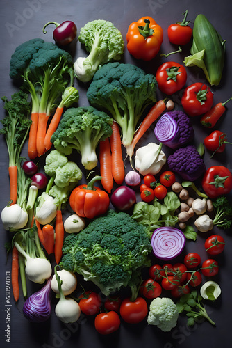 healthy fresh vegetables