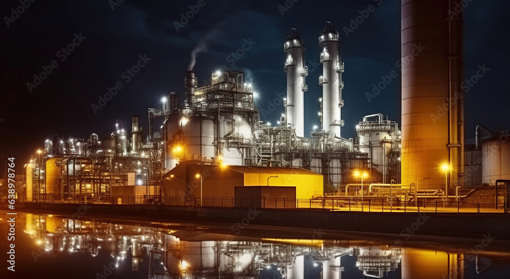 Fueling Progress. Power plant in the Petrochemical industry