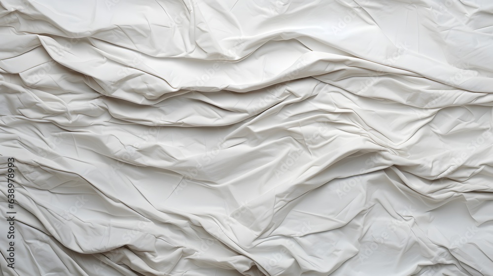texture papier froissé blanc, généré par IA texture papier froissé blanc, généré par IA