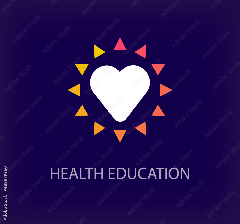 Creative health school education design. Unique color transitions. Unique education schools corporate design template. vector Creative health school education design. Unique color transitions. Unique education schools corporate design template. vector