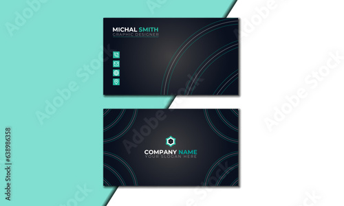 Business card design for your business, Print ready, clean and modern.