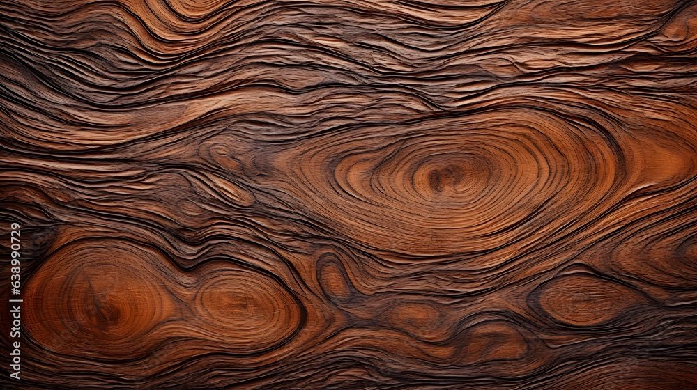 Obraz premium texture bois foncé, généré par IA
