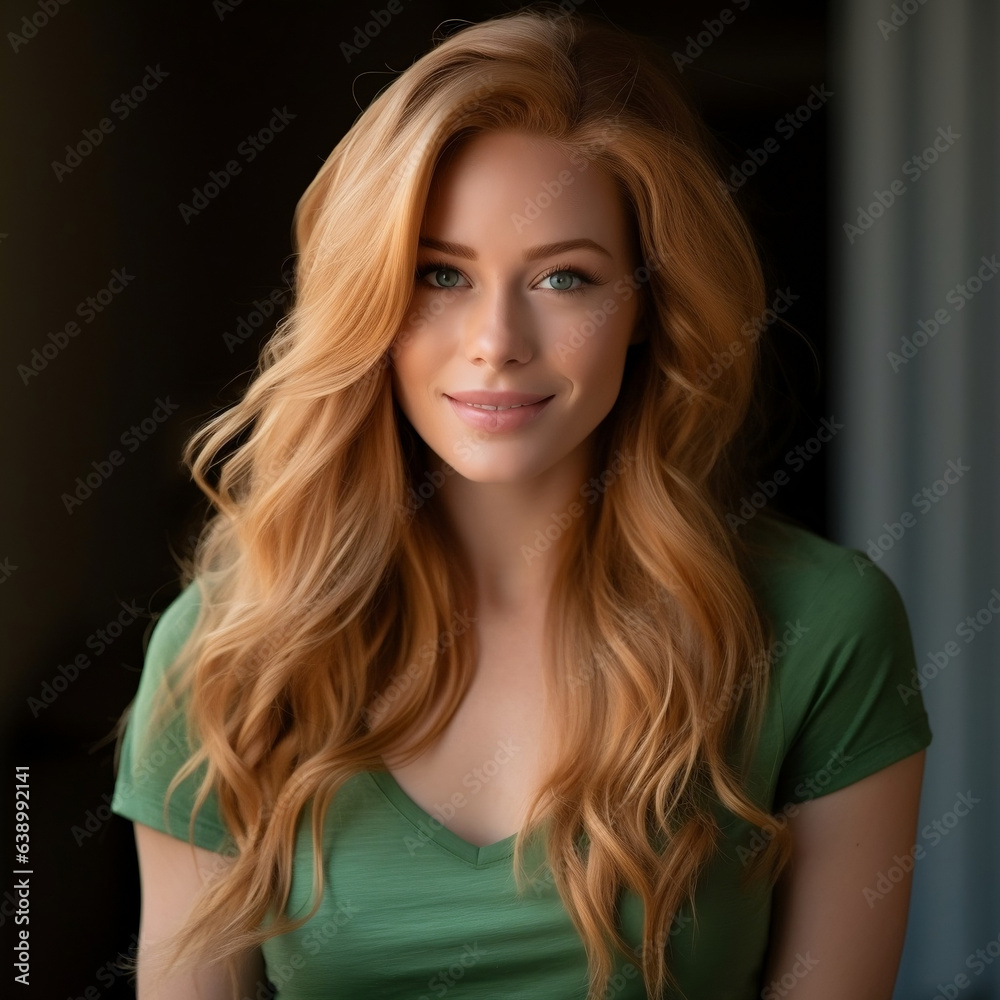 Fototapeta premium Fireside Beauty