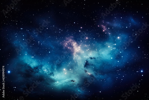Galaxy background a stunning visual display of cosmic shapes and colors 
