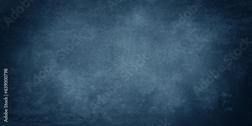 Abstract dark blue grunge background 