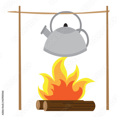 bonefire with pan scout icon element